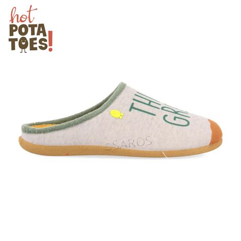 Chinelos Hot Potatoes Monetta 66003 Cinza Grupo SAROS