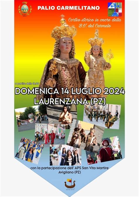 Palio Carmelitano 2024 Corteo Storico Di Laurenzana La