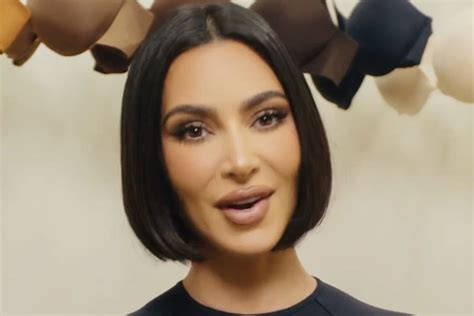 Kim Kardashian Shows Off Her Chic Bob Hairstyle In Video For Skims Campaign