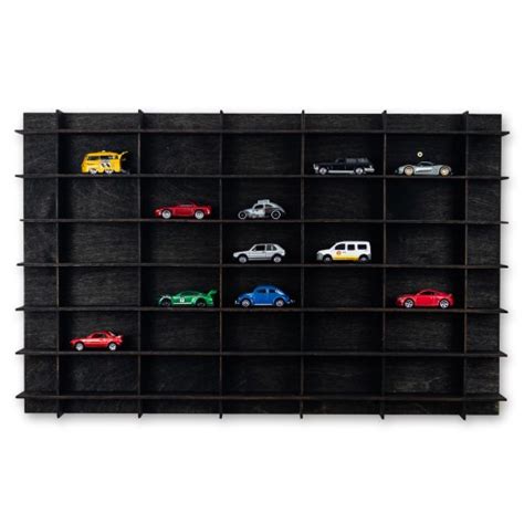 Drewniana modułowa półka na resoraki modele Hot Wheels Allegro pl