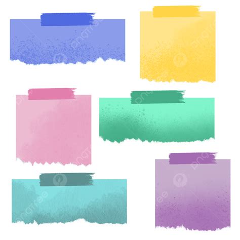 Color Sticky Notes Png Image Set Of Colorful Sticky Note Sticky Note