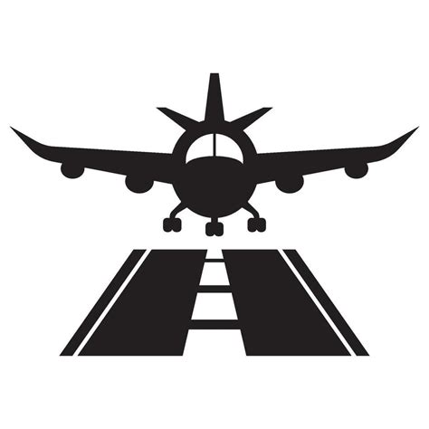 Aeropuerto Icono Logo Vector Diseño Modelo Ilustración 31718650 Vector