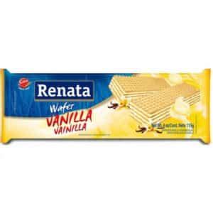 GALLETA WAFER VAINILLA 115GR RENATA Mi Bodega Express