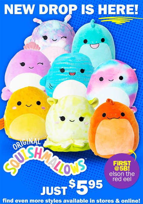 They Re Here New Splashy Squishmallows Five Below