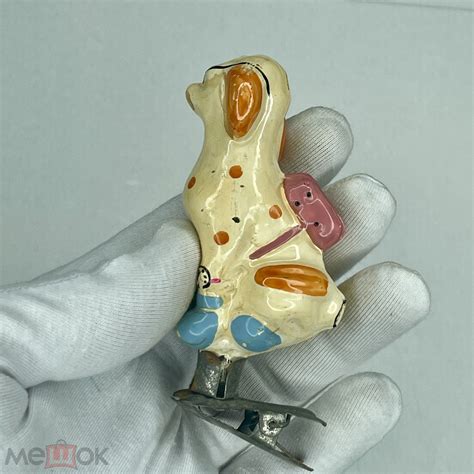 Ёлочная игрушка СССР Собака Держи Хватай . Редкость 4 (торги завершены ...