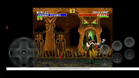 Ultimate Mortal Kombat Trilogy Shang Tsung MK3 Vs Kung Lao MK3 Kabal