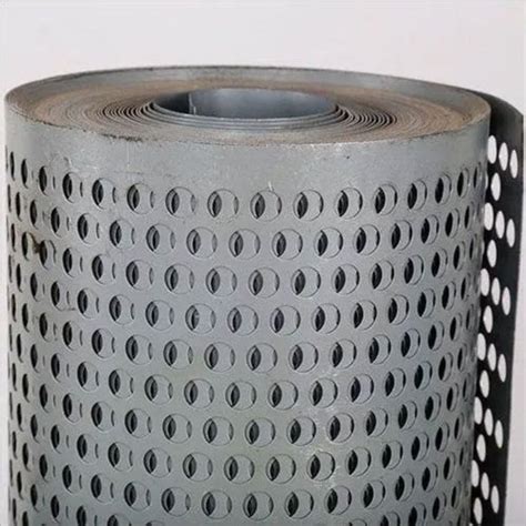 Durable Stainless Steel Material Grade 202 Industrial Hot Rolled Perforated Coil At Best Price