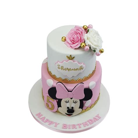 2 Tier Minnie Mouse Cake