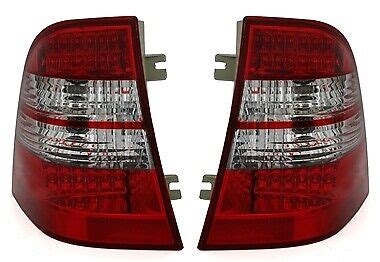 Clear Led Tail Lights For Mercedes Ml W Model Nice Gift V