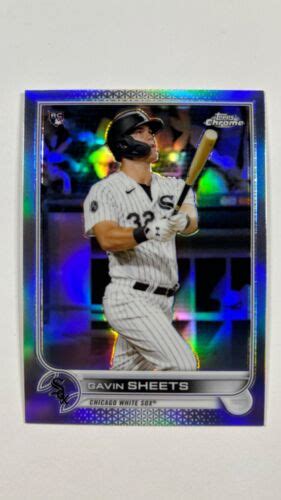 Gavin Sheets Topps Chrome Refractor Rookie Rc Chicago White