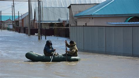 Heavy Floods Cause Damage, Spark Anger In Northern Kazakhstan