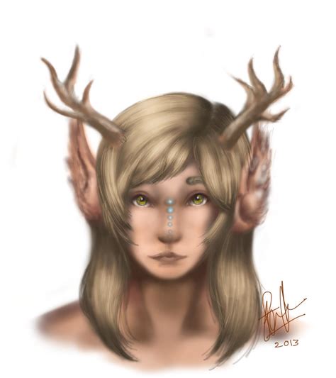 Deer Girl By Nierra Css On Deviantart