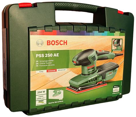 Szlifierka Oscylacyjna Bosch PSS 250 AE Walizka 0603340220 Cena