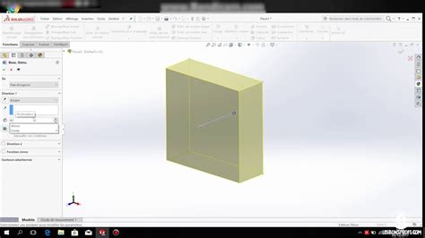 Solidworks Présentation Et Création Dune Pièce Si 1ère Les Bons Profs