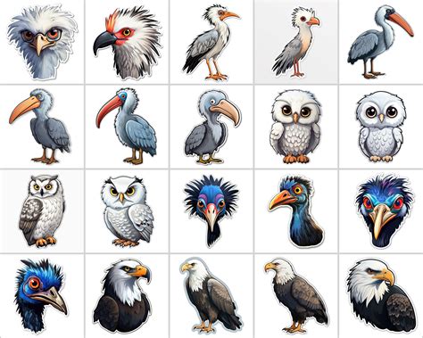 Bird Stickers - 195 Stock Images - Dealjumbo