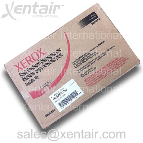 Xerox® Color 550 560 DocuColor™ 700 700i 770 Black Developer 005R00730 ...