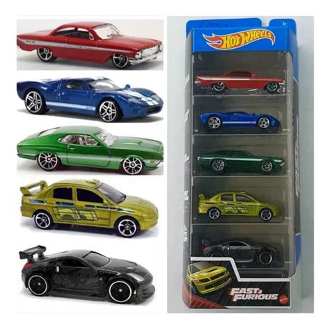 Pack Hot Wheels Velozes E Furiosos C Miniaturas No Blister Parcelamento Sem Juros