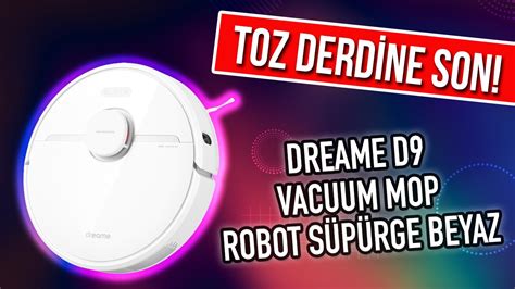 Dreame D9 Vacuum Mop Robot Süpürge Detaylı İnceleme | İzlesene.com