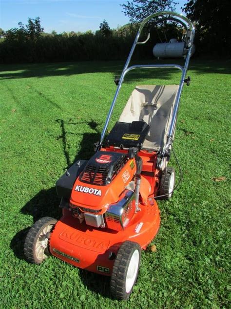 Kubota Push Mower Model W5019 LawnSite Is The Largest And Most