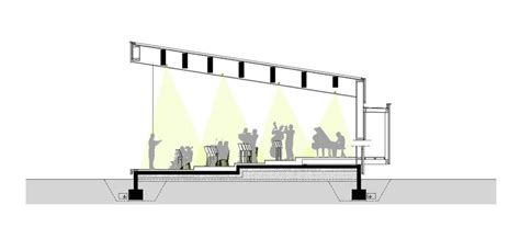 Building Beats 7 Music Pavilions Designed In Axonometric And Section