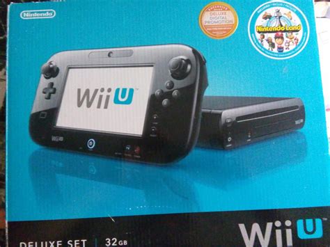 Consola Wii U Deluxe 32gb Trqs Nintendo Wiiu En Caja 5 599 00 En