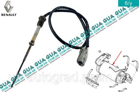 Датчик Температуры Катализатора 226401632R Renault / РЕНО KANGOO 2009 ...
