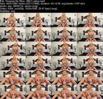 Vivianne Desilva Scene ClubTug Vivianne De Silva Milf Latina December Dec