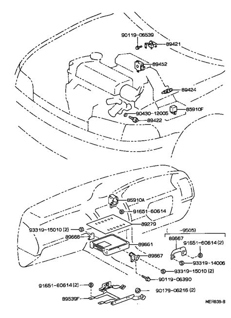 TOYOTA COROLLA SED WGEE101L AEMDKW ELECTRICAL ELECTRONIC FUEL