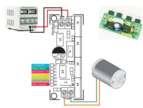 Dc Motor Ir H Bridge Electronics Lab