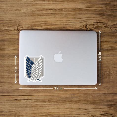 Survey Corps Logo AOT – Laptop Sticker - PureArtz