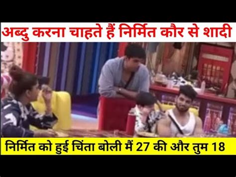 Bigg Boss 16 Live Today Full Episode Abdu Rozik Karna Chahte Hai Nirmit