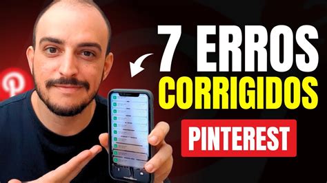 7 ERROS QUE TE IMPEDEM DE VENDER NO PINTEREST Pinterest Para Afiliados