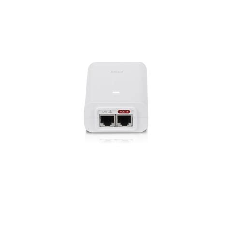 POE INJECTOR UBIQUITI POE-24-24W-G-WH ADAPTADOR POE 24V 1A GIGA BRANCO ...