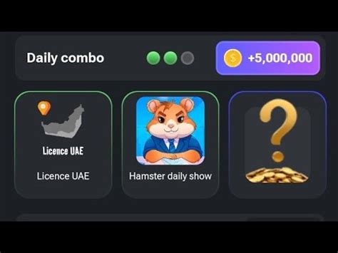 Hamster Kombat Daily Combo Card For Today 26 7 2024 YouTube