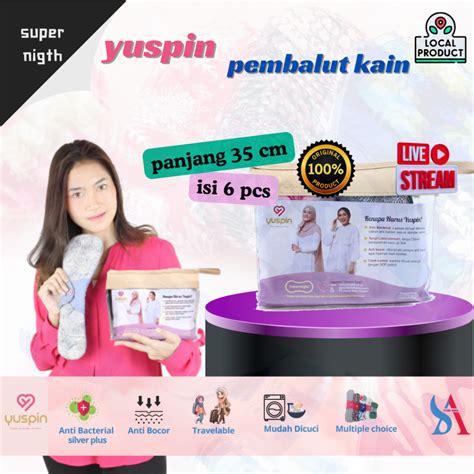 Jual YUSPIN GOLD PEMBALUT KAIN CUCI ULANG YUSPINANTI BACTERIAL SILVER