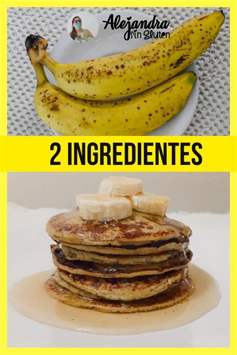 Pancakes De Banana Sin Harina Y Sin Gluten 2 Ingredientes