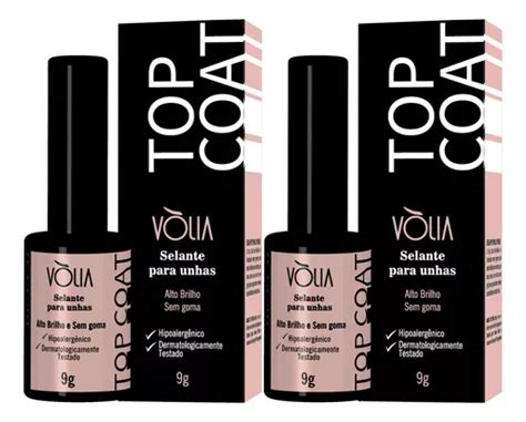 Un Selante Para Unhas Em Gel Top Coat Finalizador G Volia