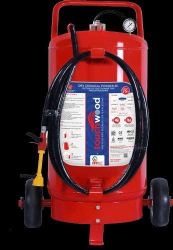 75 Kg Dry Chemical Powder Trolley Type Fire Extinguisher At Rs 14500