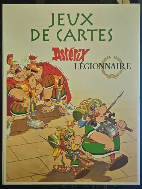 JEU DE CARTES ASTERIX LÉGIONNAIRE Puces Privées