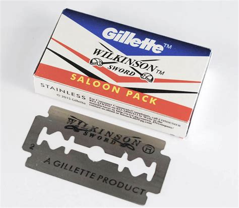 100 X Gillette Wilkinson Sword Blades Double Edge Razor Blades Free Shipping Ebay