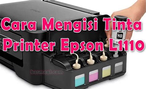 Cara Mengisi Tinta Printer Epson L Pertama Kali Anti Tumpah