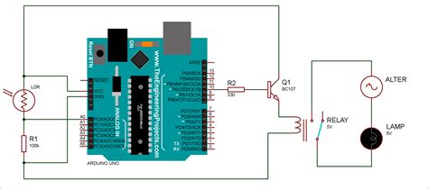 Sensor De Luz Com Ldr Para Controlar Uma Lâmpada