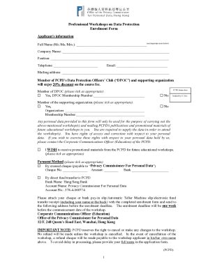 Fillable Online Applicants Information Fax Email Print Pdffiller