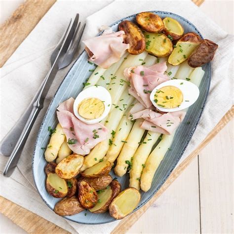 Asperges Met Ham En Ei Het Witte Goud Afslankcoach Rachel