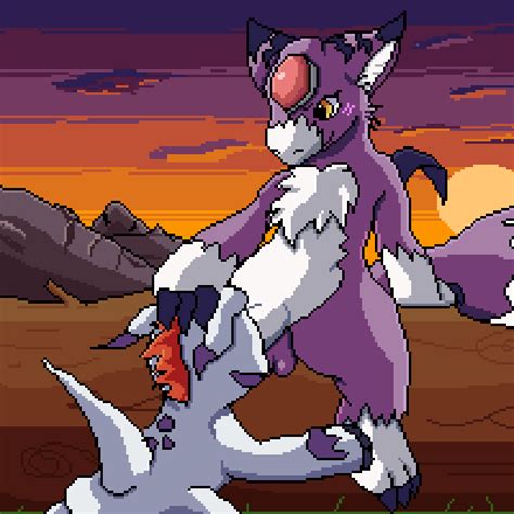 Rule 34 Animated Anthro Balls Bandai Namco Blush Claws Digimon Digimon Species Dorumon