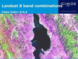 Band Combination of Landsat 8 Earth-observing Satellite Images