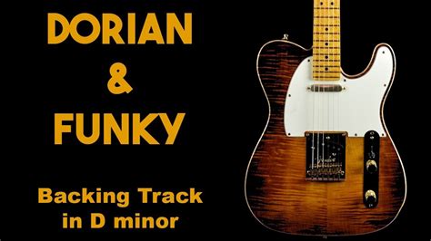 Dorian And Funky Backing Track In D Minor Szbt 18 Youtube