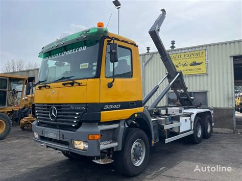 Mercedes Benz Actros 3340 Container Kipper 6x6 V6 EPS Gearbox Full