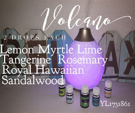 Invigorating Essential Oil Blend Anthropology Volcano Inspired