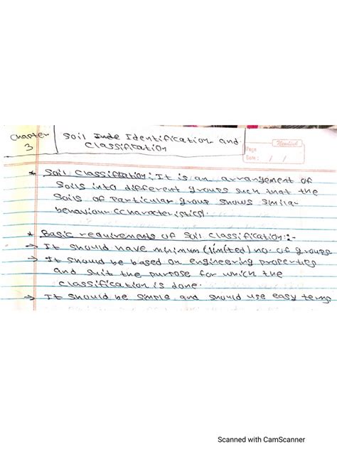 Chapter 3 Soil Classification System | PDF